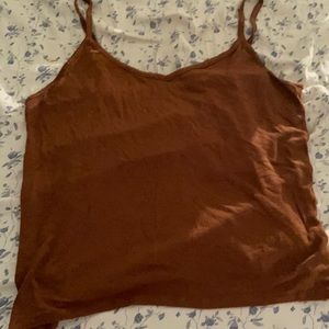 Burnt orange tank top